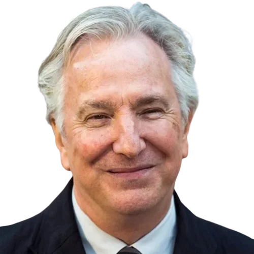 A picture of Alan Rickman.