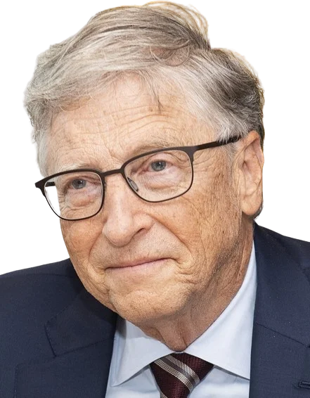 A picture of Bill Gates.
