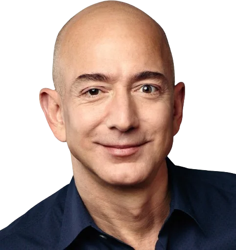 A picture of Jeff Bezos.