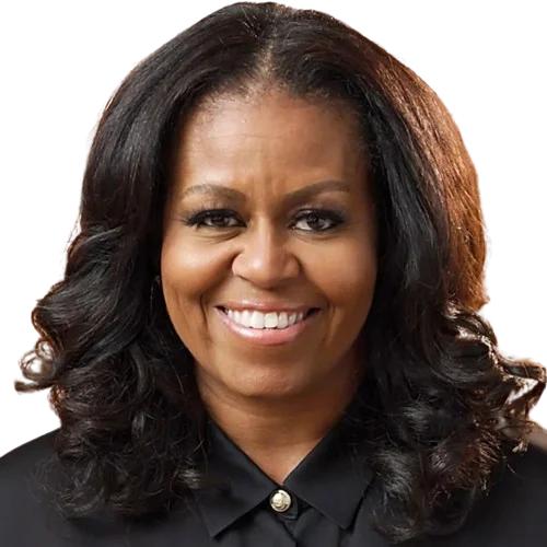 A picture of Michelle Obama.