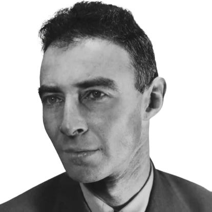 A picture of Oppenheimer.