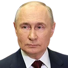 A picture of Vladimir Putin.